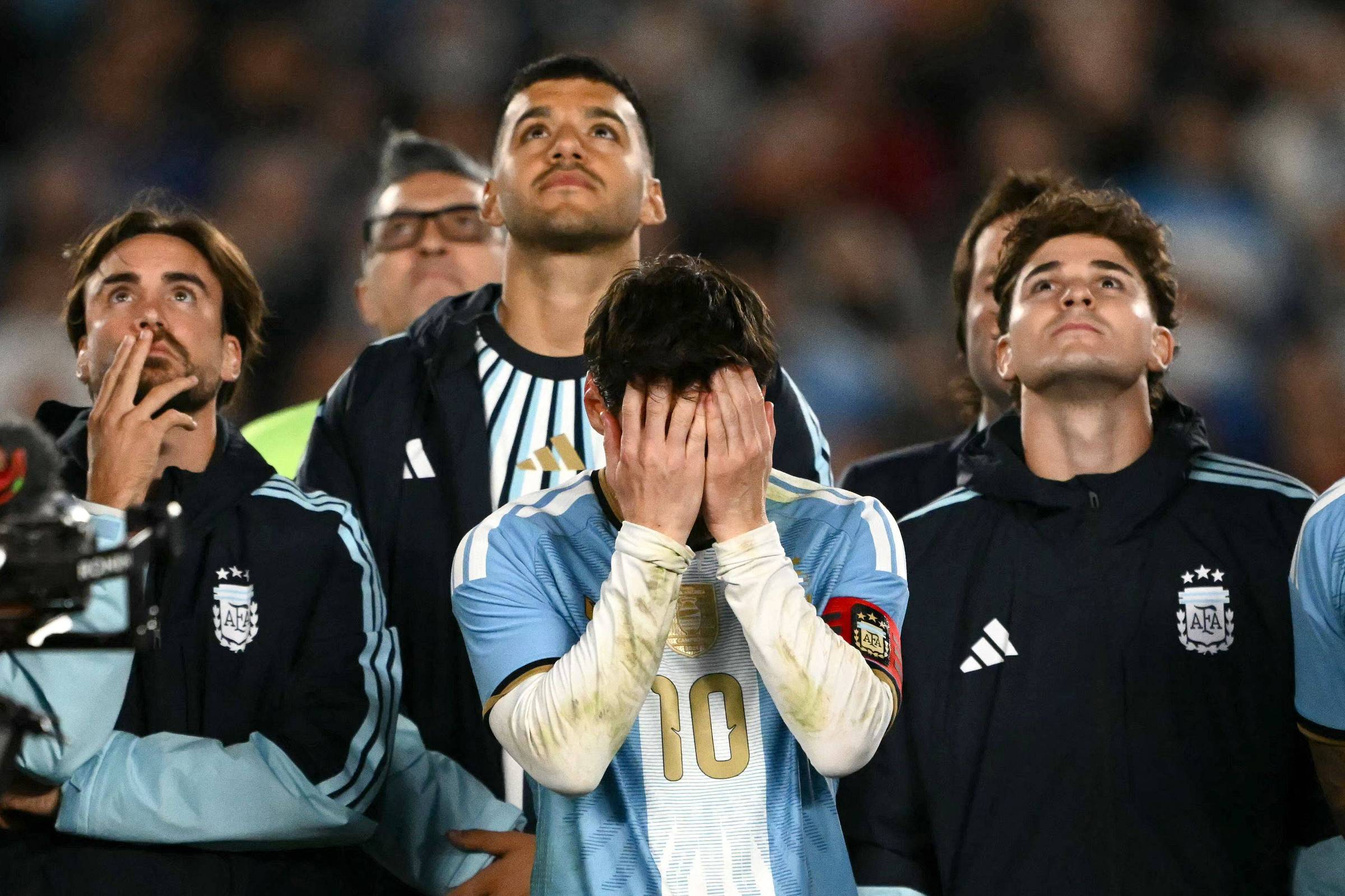 Chorar, chorar e não parar de chorar