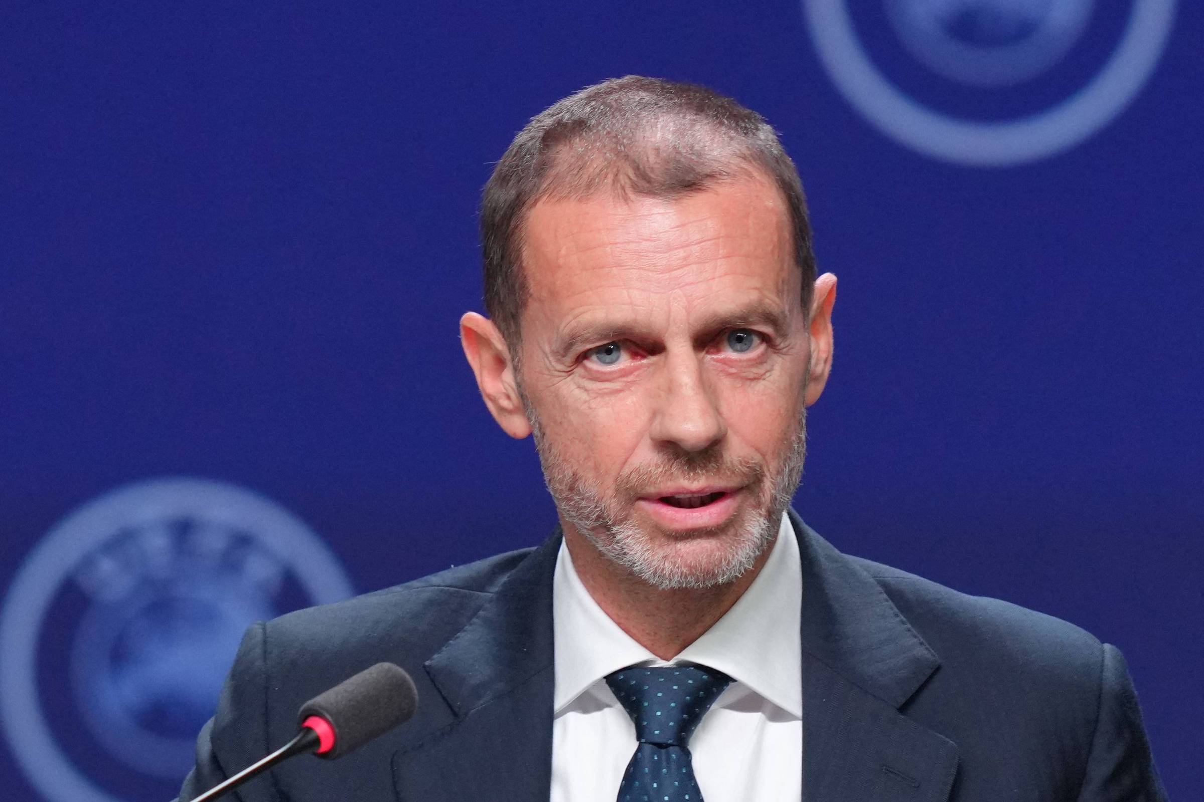 Presidente da Uefa anuncia que concorrerá à reeleição em 2027