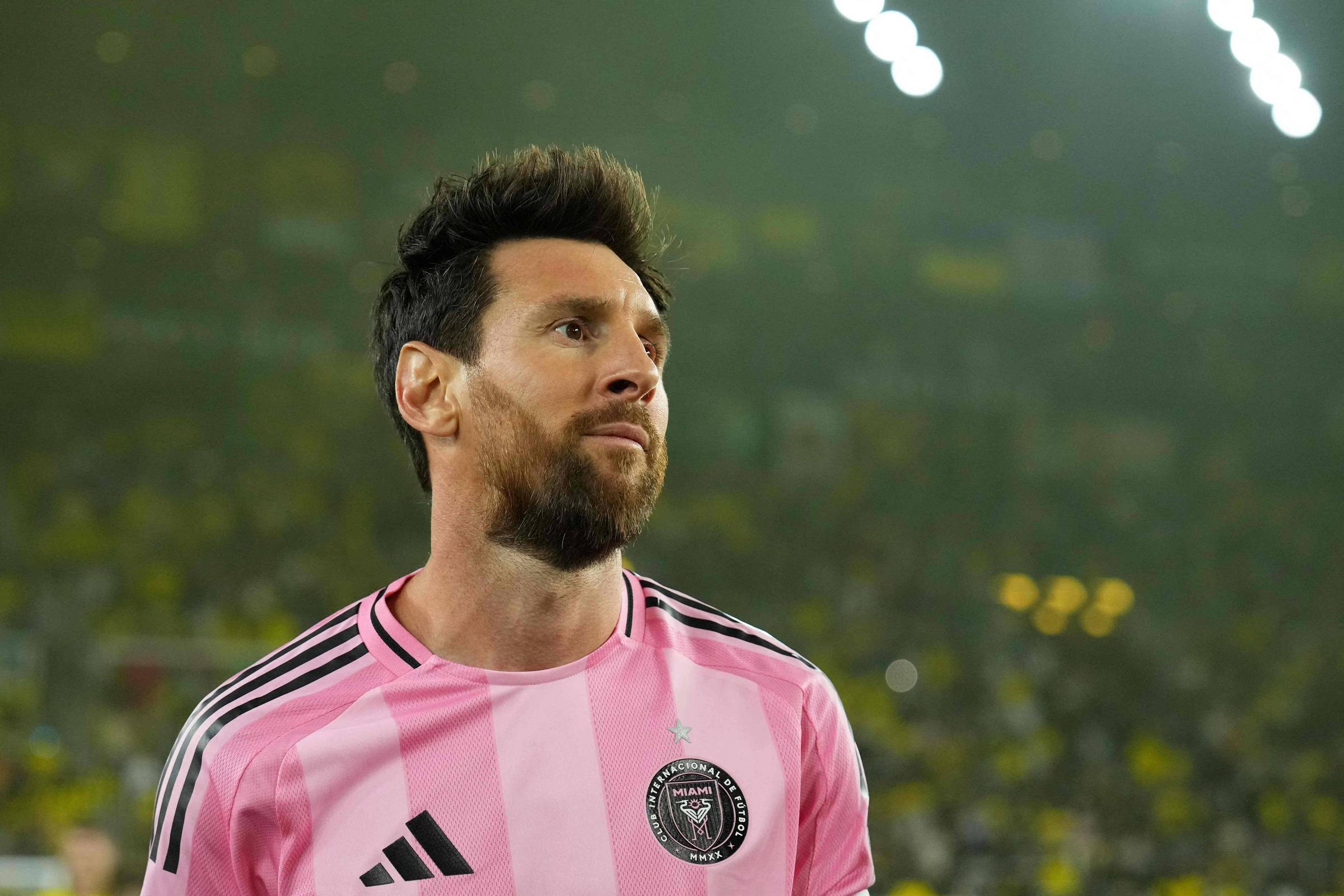 Sem a alviceleste, Messi veste a camisa rosa do Inter Miami na reta final da MLS