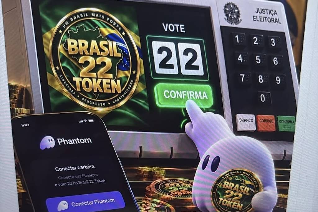 Criptomoeda pró-Flávio cai 86% após ações do TSE, e donos anunciam fim uma semana após lançamento