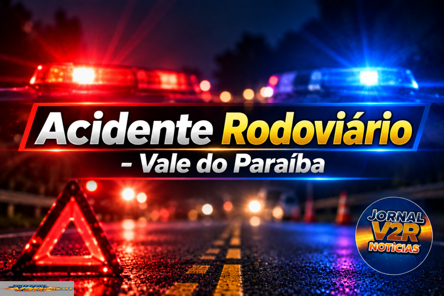 Carro bate em poste na Cassiano Ricardo e provoca bloqueio parcial em São José dos Campos, na manhã deste sábado