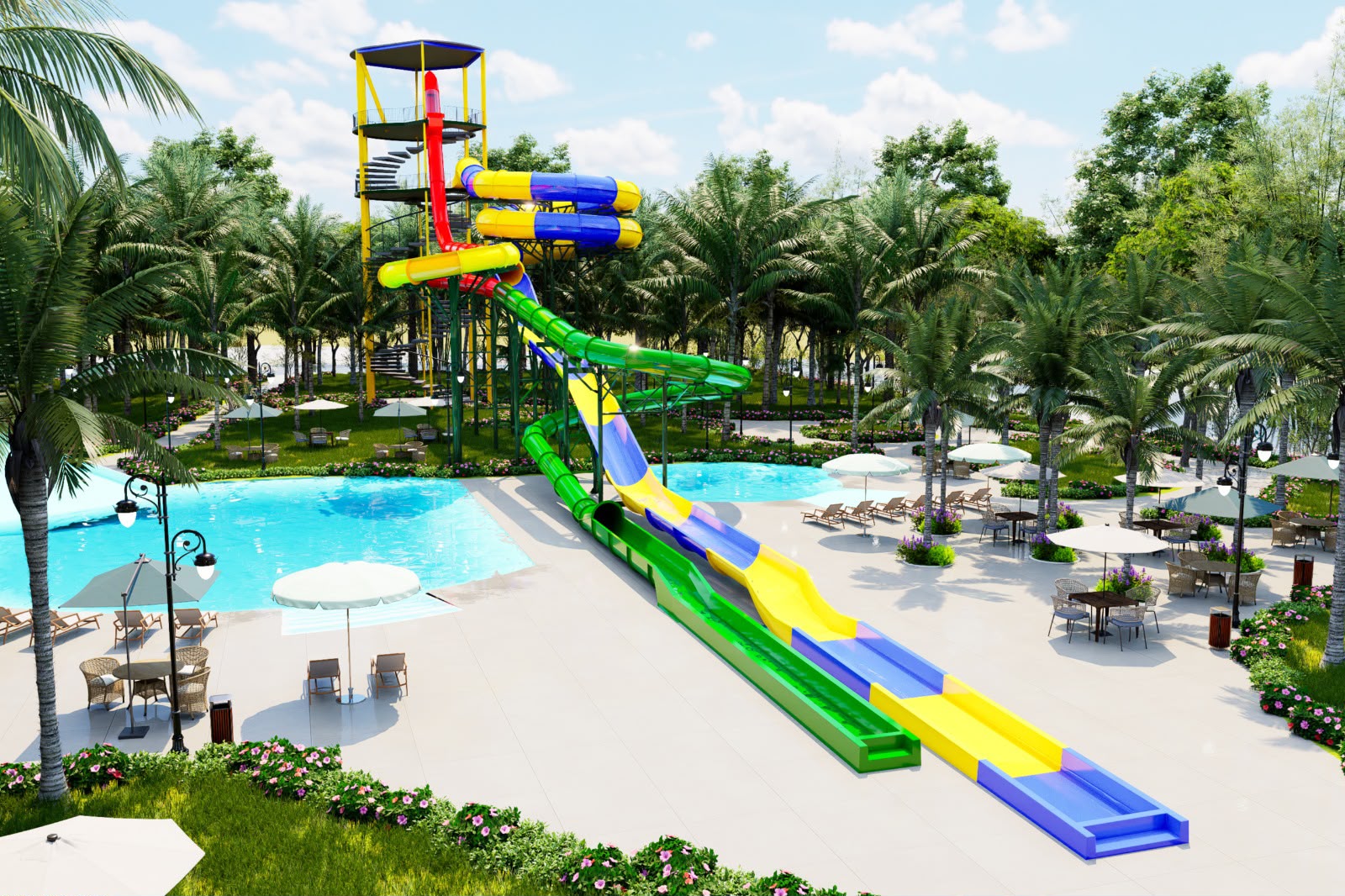 Parque aquático de São José terá duas novas atrações para a temporada de verão