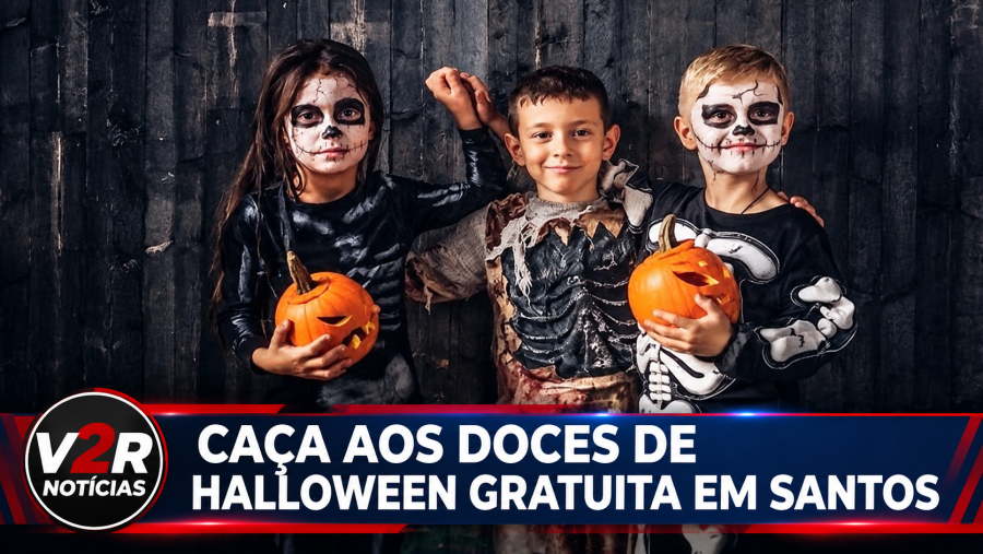 Halloween terá caça aos doces gratuita para crianças no Praiamar Shopping, em Santos