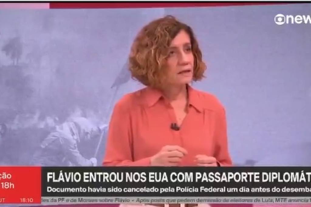 Miriam Leitão sente mal-estar ao vivo na GloboNews e é amparada por colega; veja