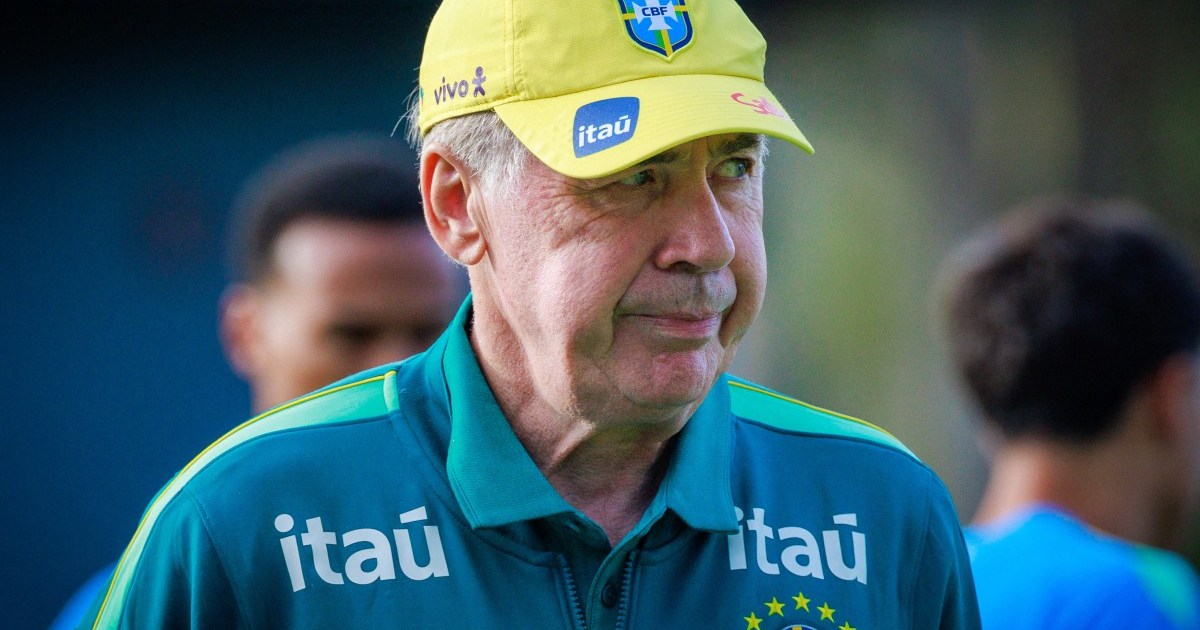 Ancelotti convoca seleção para amistosos em Singapura com cinco estreantes
