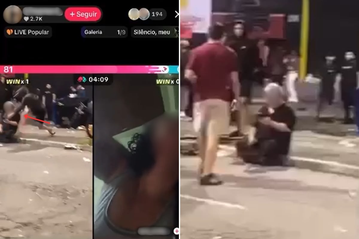 Grupo envolvido na morte de engenheiro fez live de outros crimes durante ato pró-Lula; VEJA