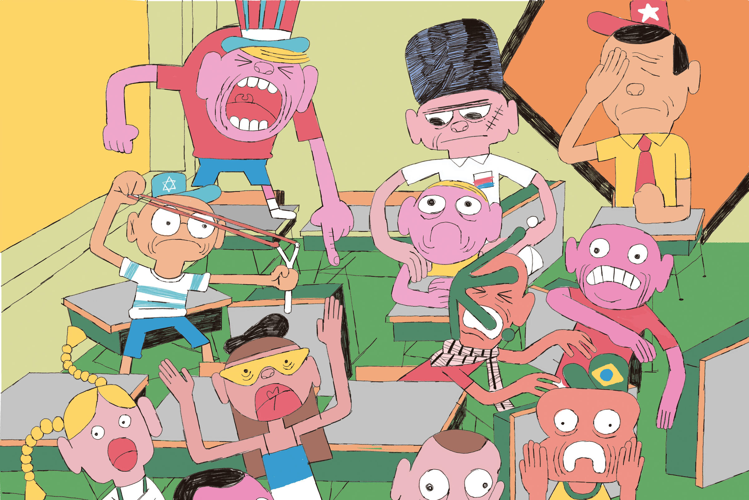 Edição da Folhinha sobre diplomacia e conflitos no mundo vence Grande Prêmio Folha 2025