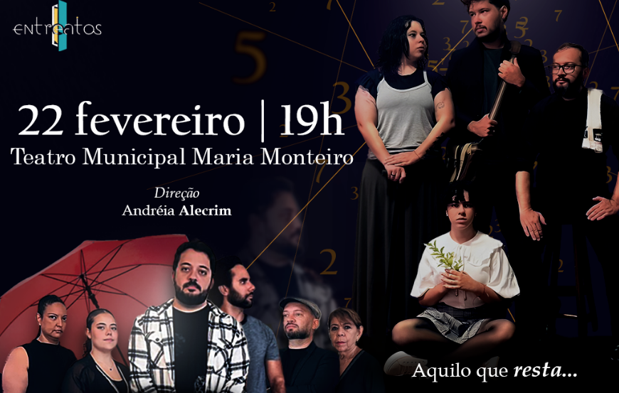 Alunos do Curso de Livre de Teatro da Entreatos realizam dupla apresentação neste domingo