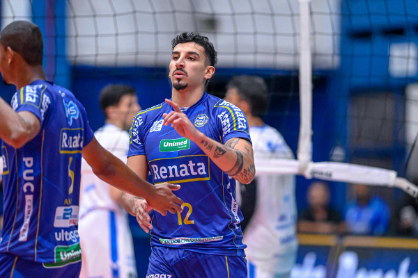 Bruno Lima volta ao Vôlei Renata e reforça equipe contra o Minas na Superliga