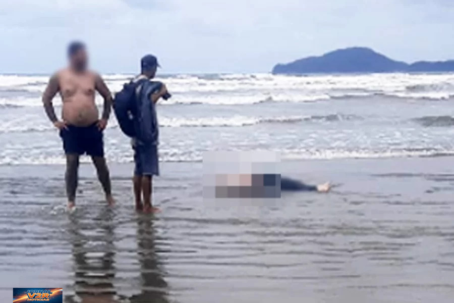 Mal súbito provoca morte de mulher na orla do Canal 2, em Santos