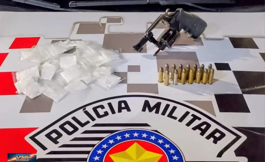 Trio é detido com drogas e arma de fogo após denúncia em Paraibuna, SP