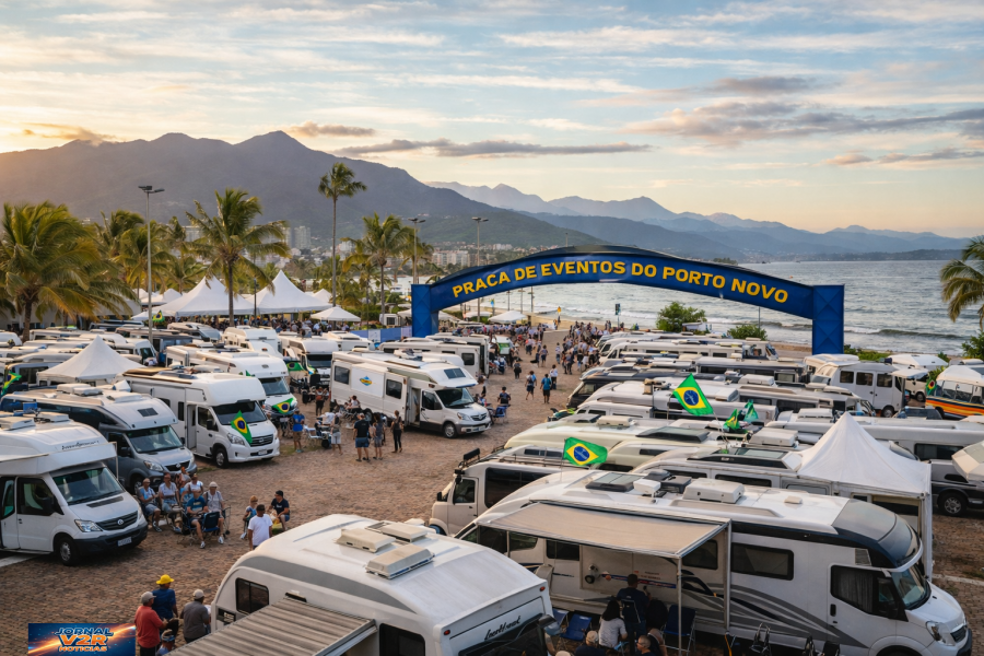 Caraguatatuba se prepara para receber encontro de motorhomes e fortalecer turismo sobre rodas