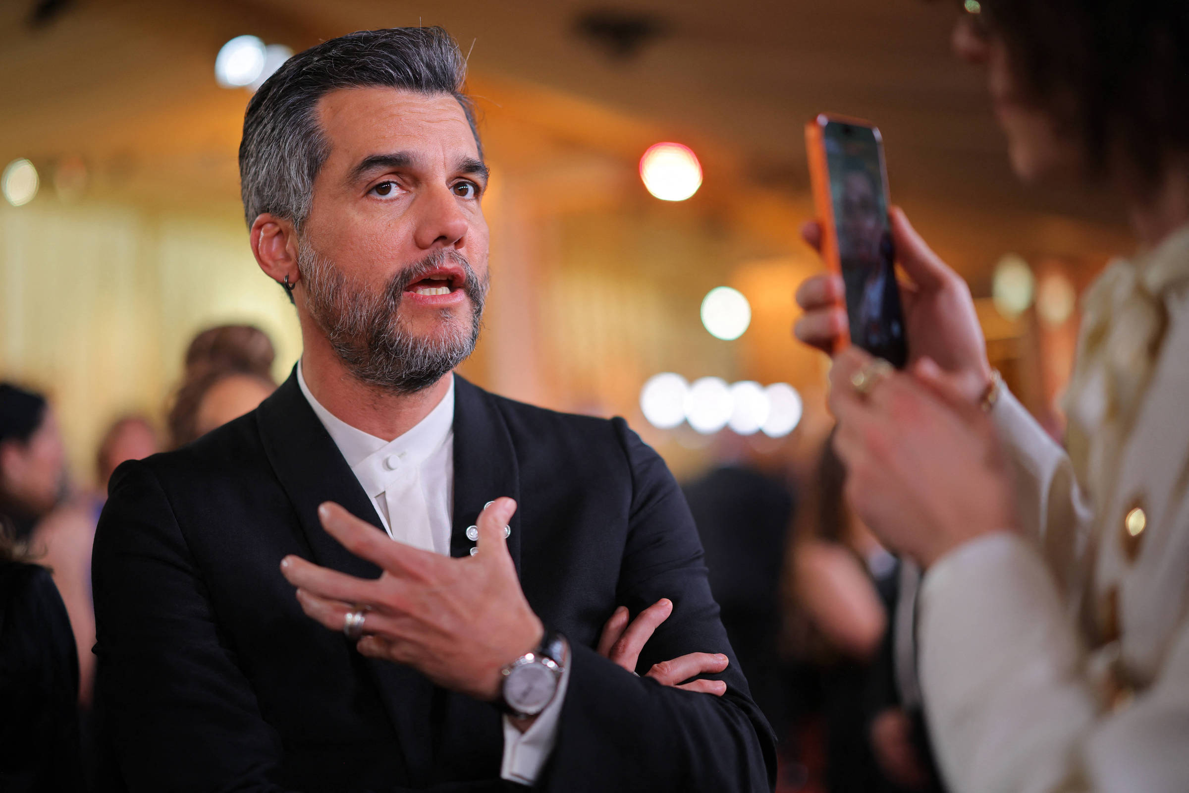 Wagner Moura é chamado de 'muito gostoso' por plateia no Oscar, afirma repórter