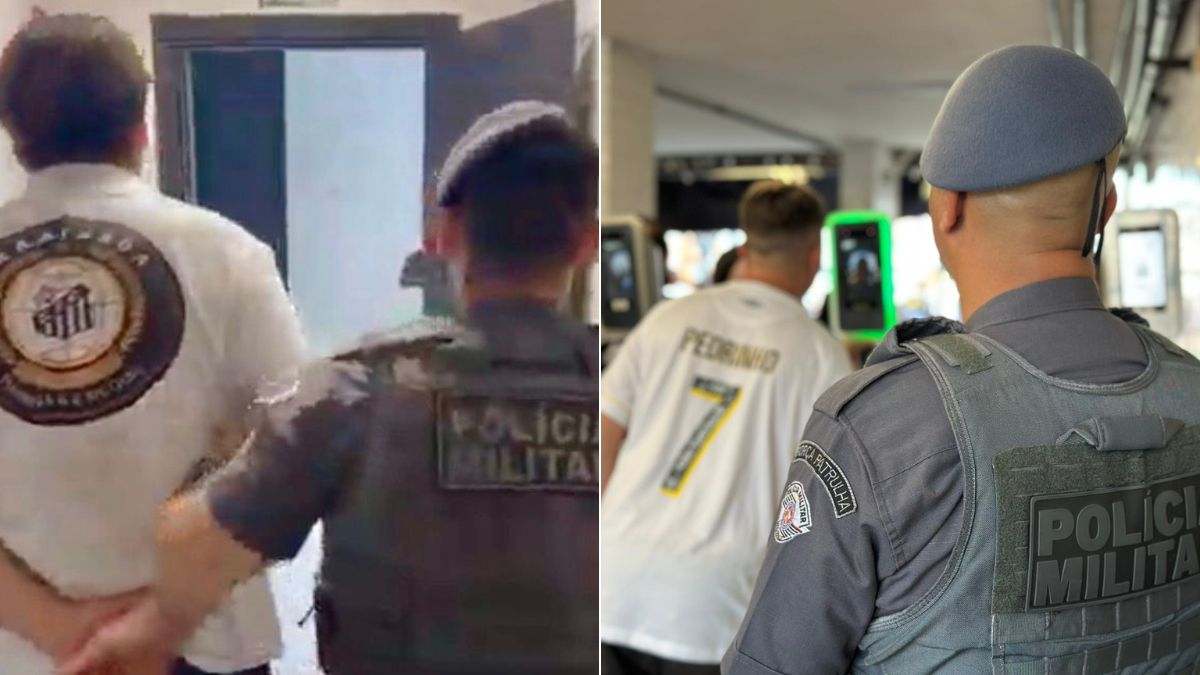 Homens são presos após comprarem ingressos para assistir Santos x Corinthians