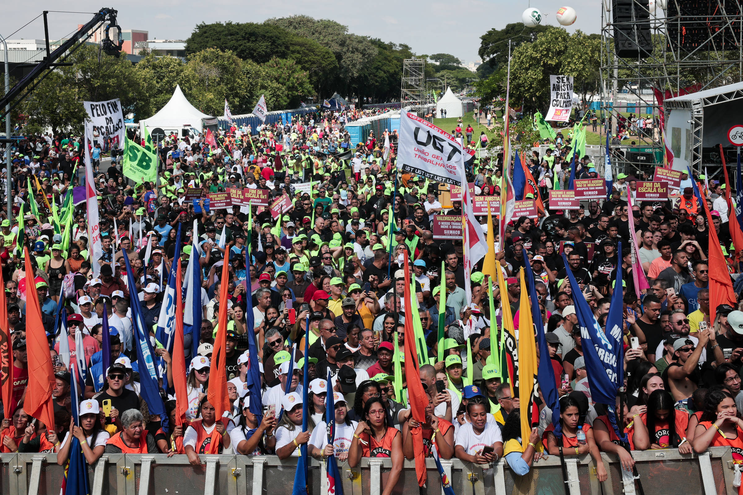 Centrais desistem de ato unificado de 1º de Maio e investem em marcha em Brasília