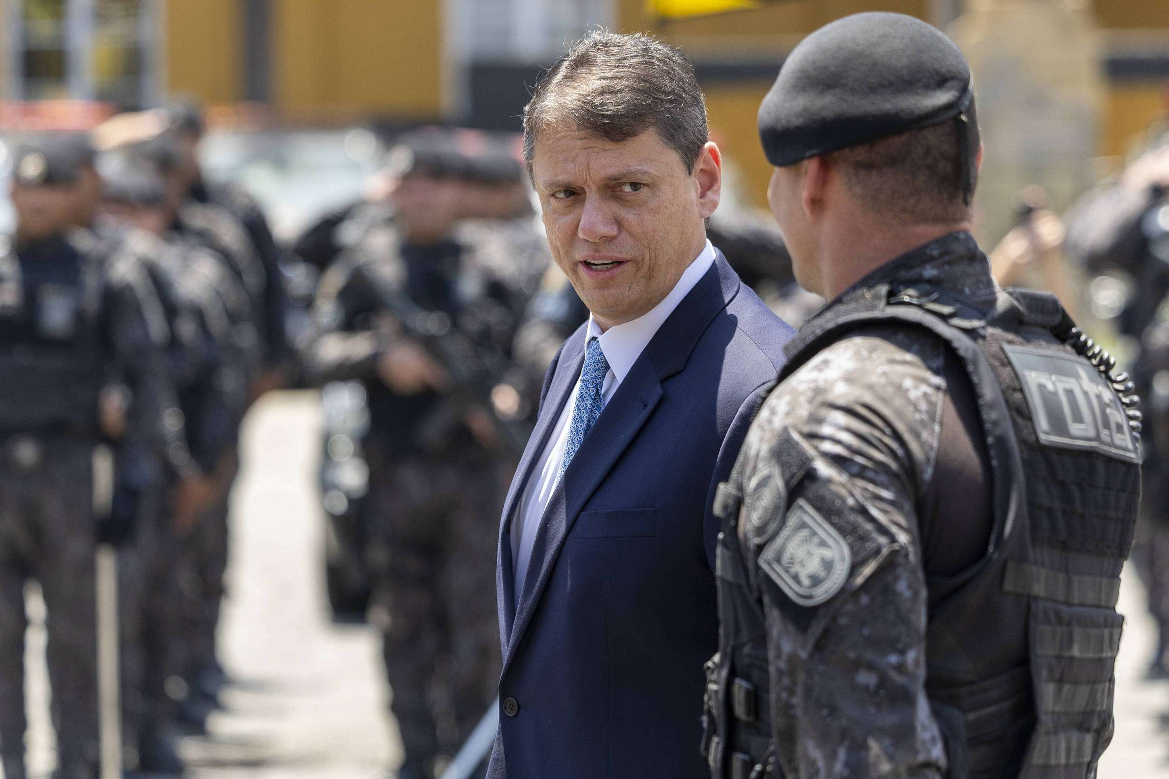 Em novo aceno a policiais no ano eleitoral, Tarcísio pagará bônus por desempenho