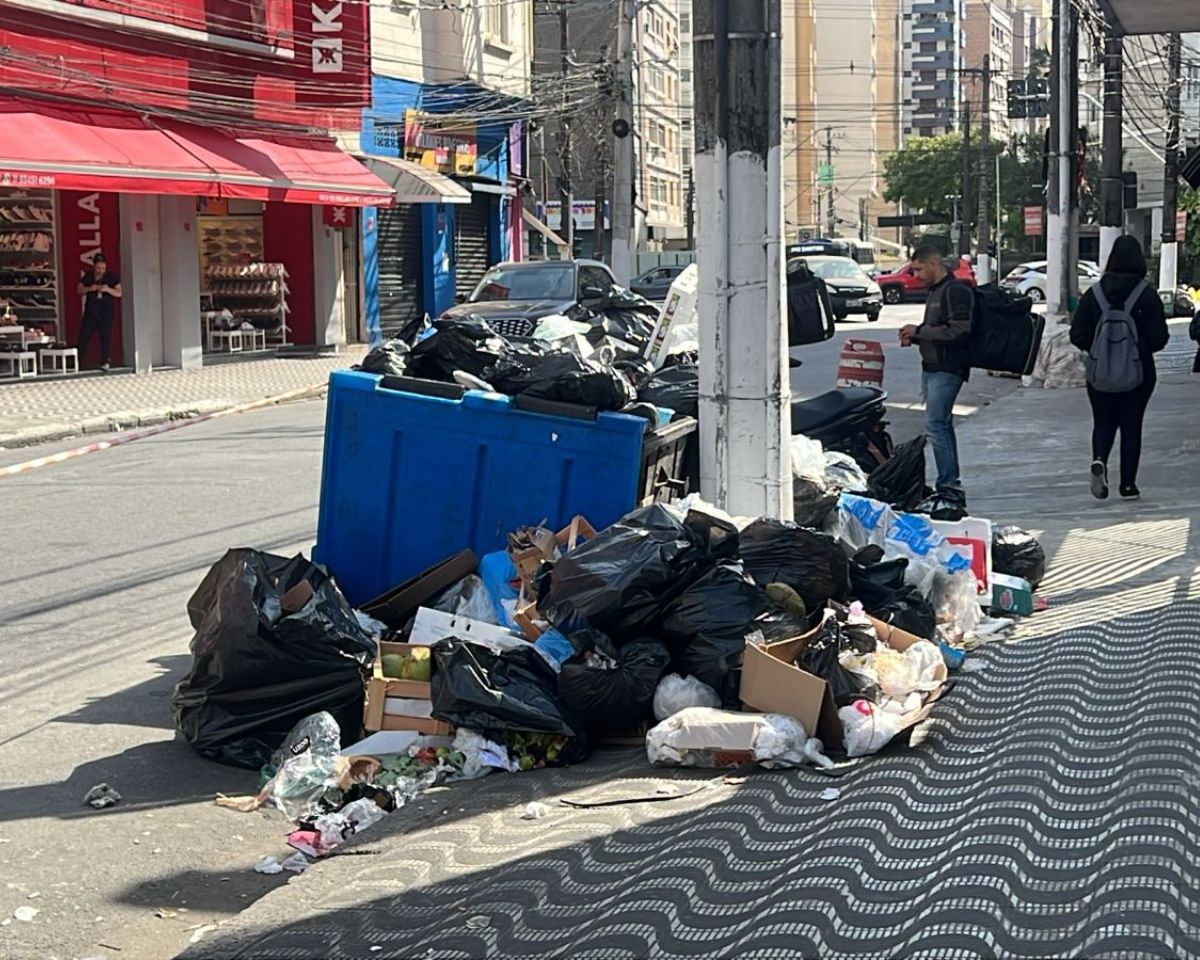 Fim da greve: Trabalhadores da limpeza urbana retomam serviços na Baixada Santista