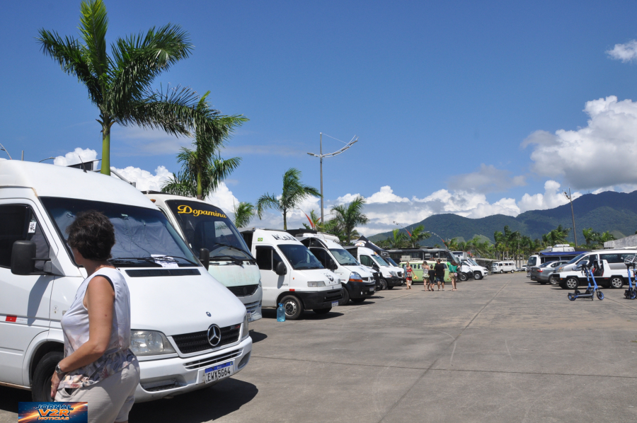 Caraguatatuba recebe o 2º Encontro de Motorhomes e transforma Porto Novo em ponto de encontro de viajantes sobre rodas