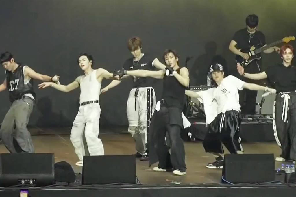 Riize faz show apenas para fãs do k-pop em estreia do gênero no Lollapalooza