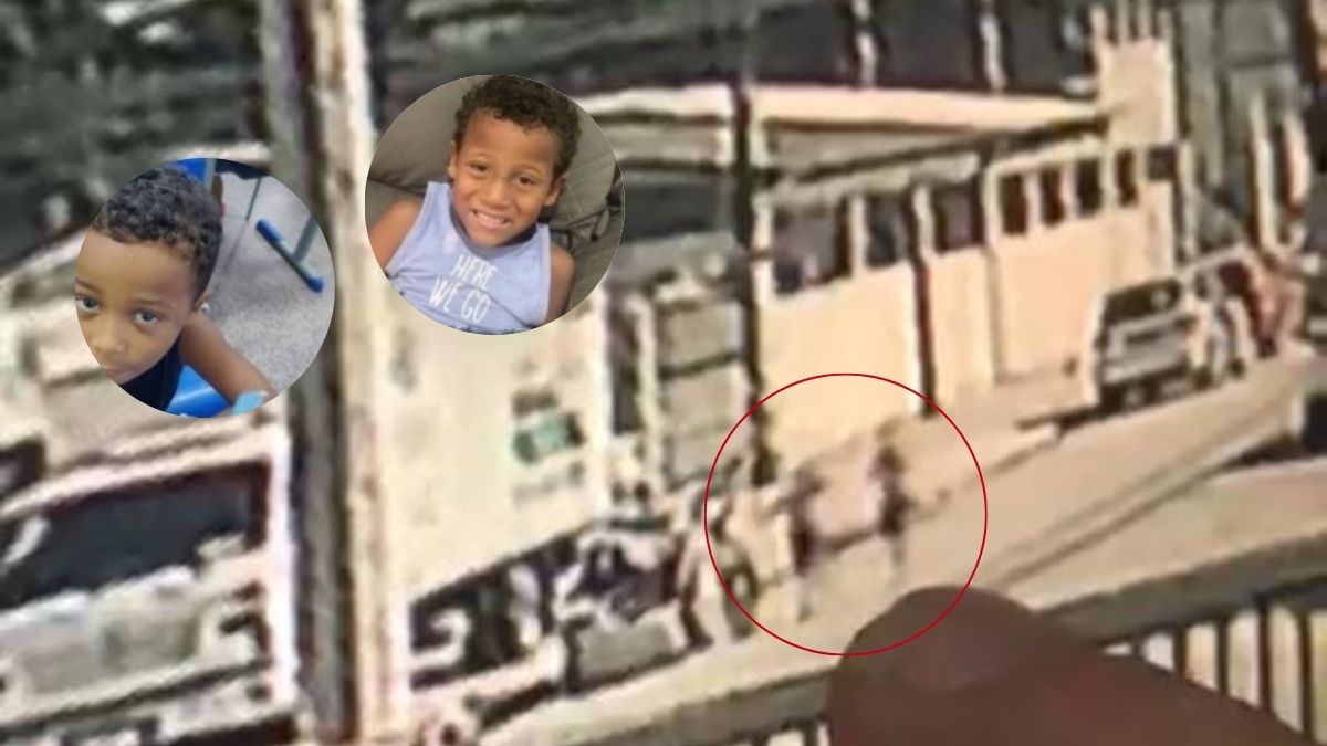 Câmera mostra últimos momentos de crianças achadas mortas em Praia Grande