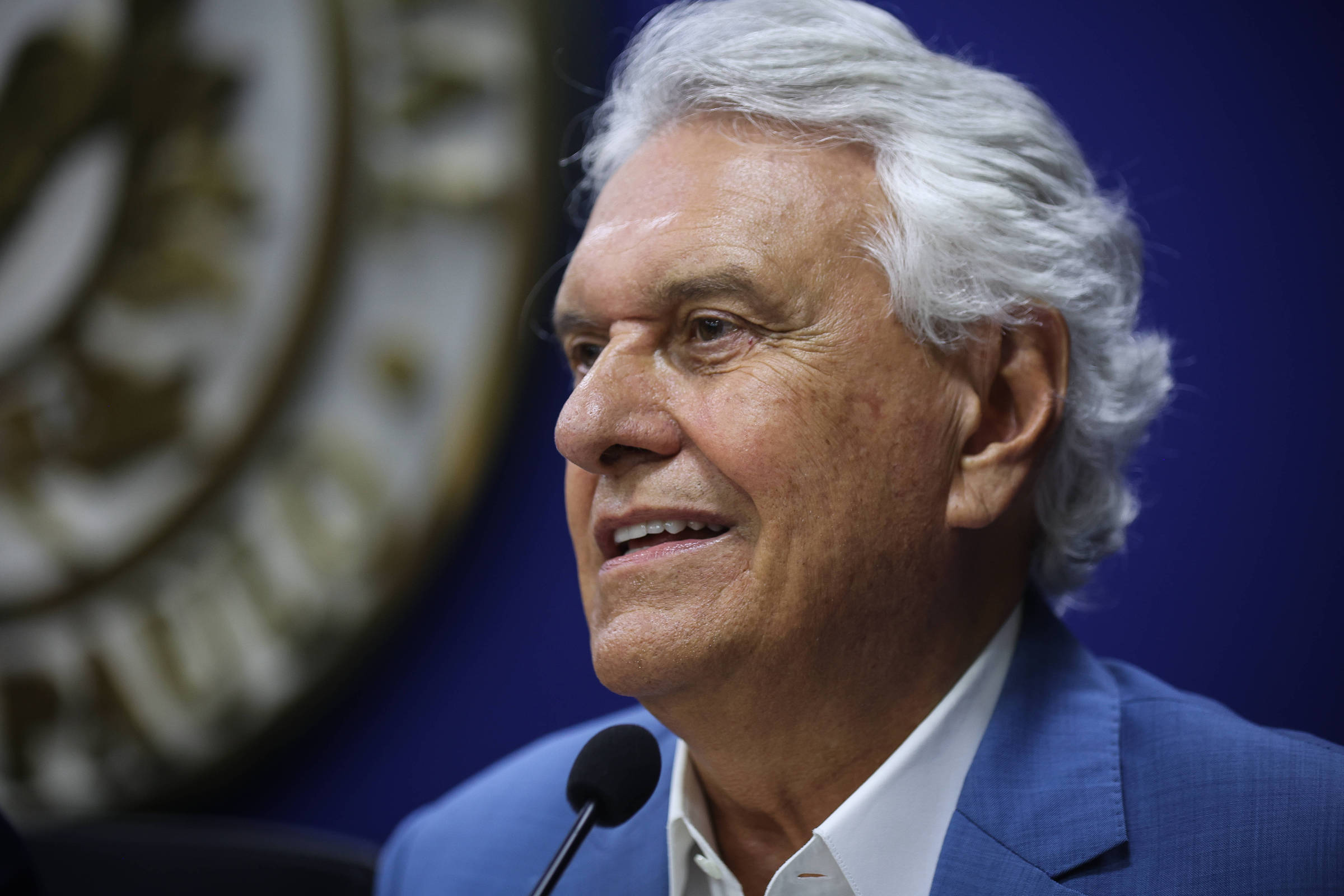 Caiado é confirmado pré-candidato pelo PSD e diz que primeiro ato na Presidência será anistia a Bolsonaro