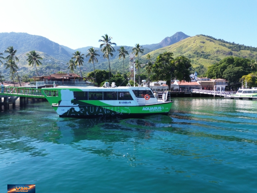 Ilhabela reajusta tarifa do Aquabus para R$ 20 e reforça aposta na mobilidade sustentável