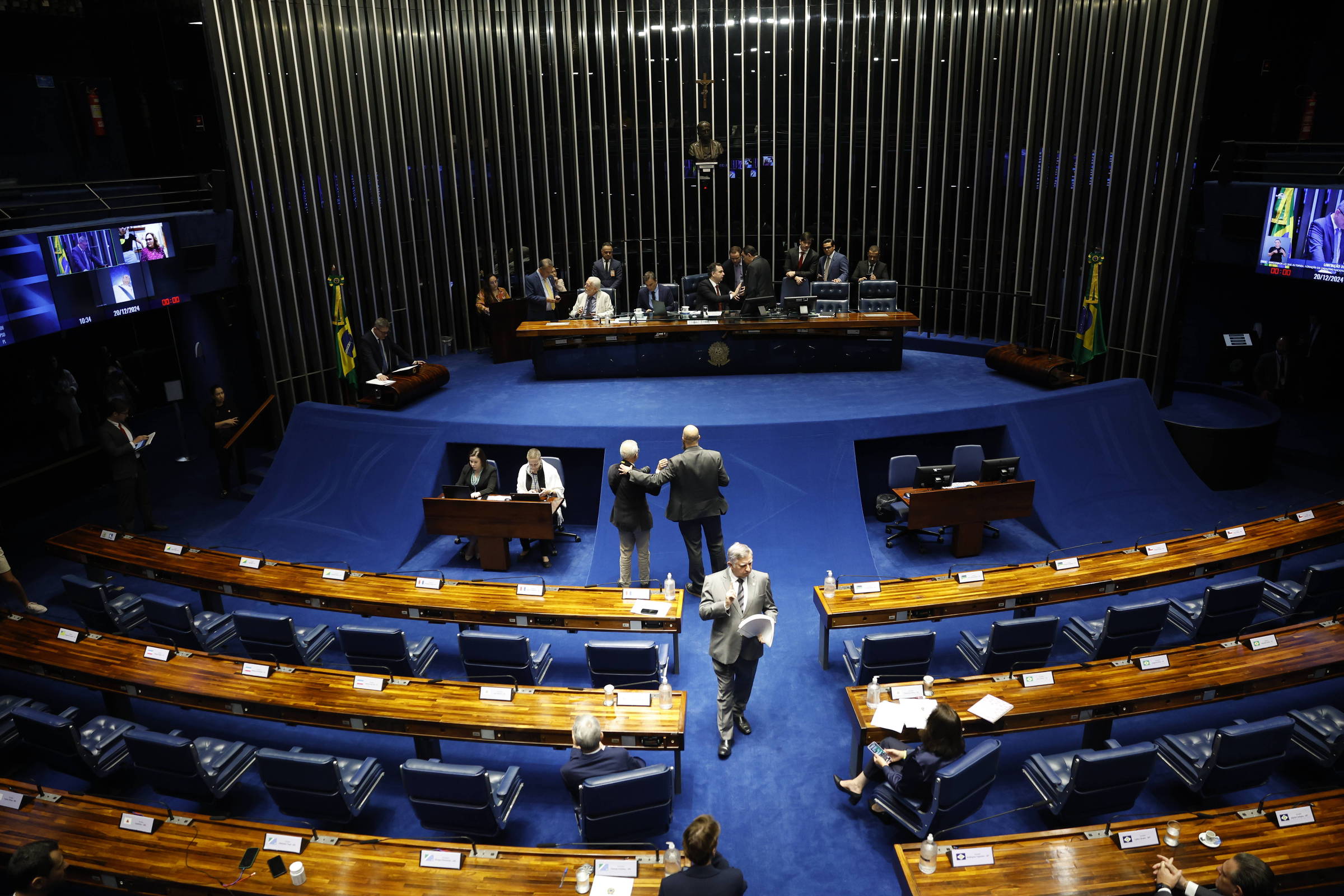 Entidades fazem ato no Congresso para cobrar justiça tributária