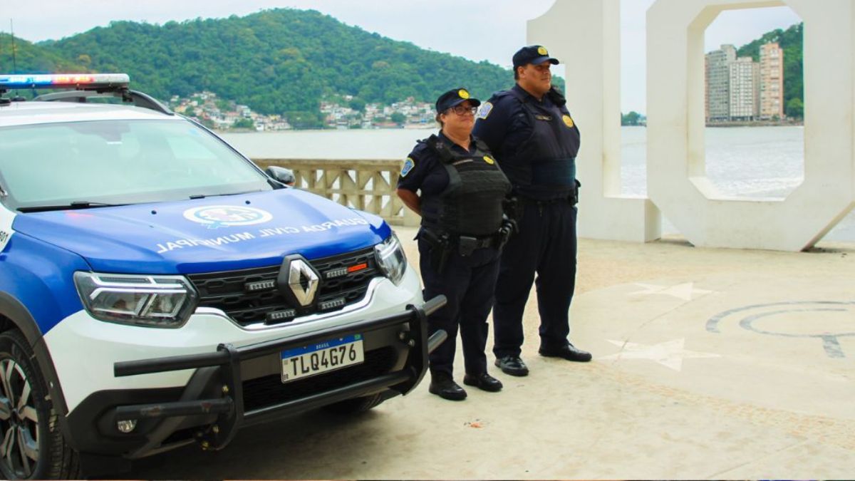 GCM prende homem em flagrante após agredir e roubar ex em São Vicente