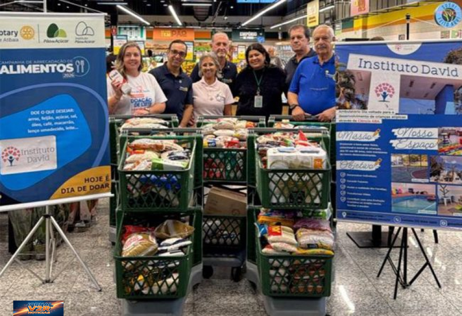Solidariedade em ação: Atibaia recebe nova campanha de arrecadação de alimentos neste sábado (11).
