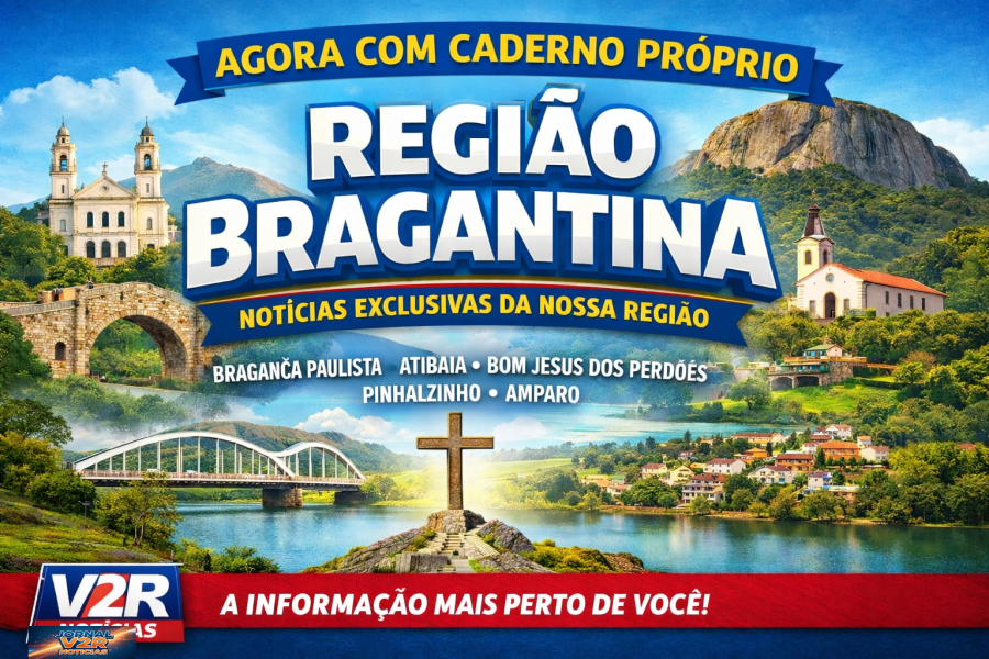 V2R amplia cobertura e lança página exclusiva para a Região Bragantina