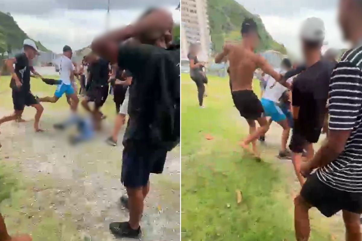 Mãe de menino espancado por grupo diz que briga começou dentro da escola; VÍDEO