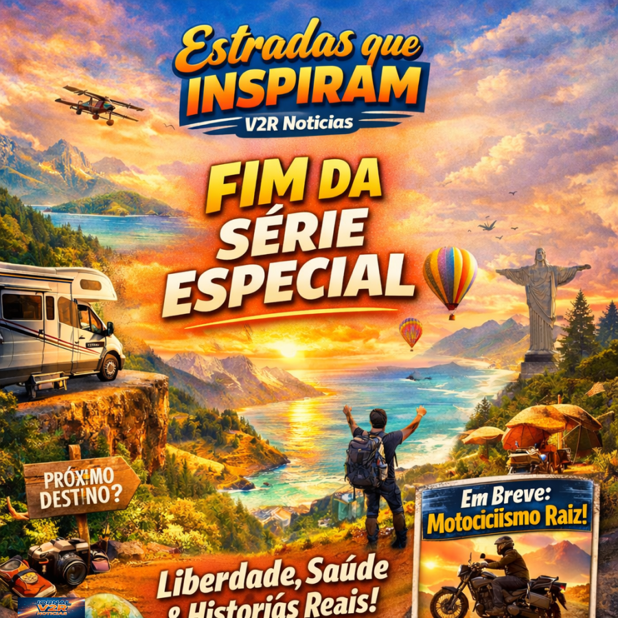Estradas que Inspiram: série do V2R chega ao fim celebrando liberdade, autoconhecimento e conexão com o mundo - Parte 3  Final