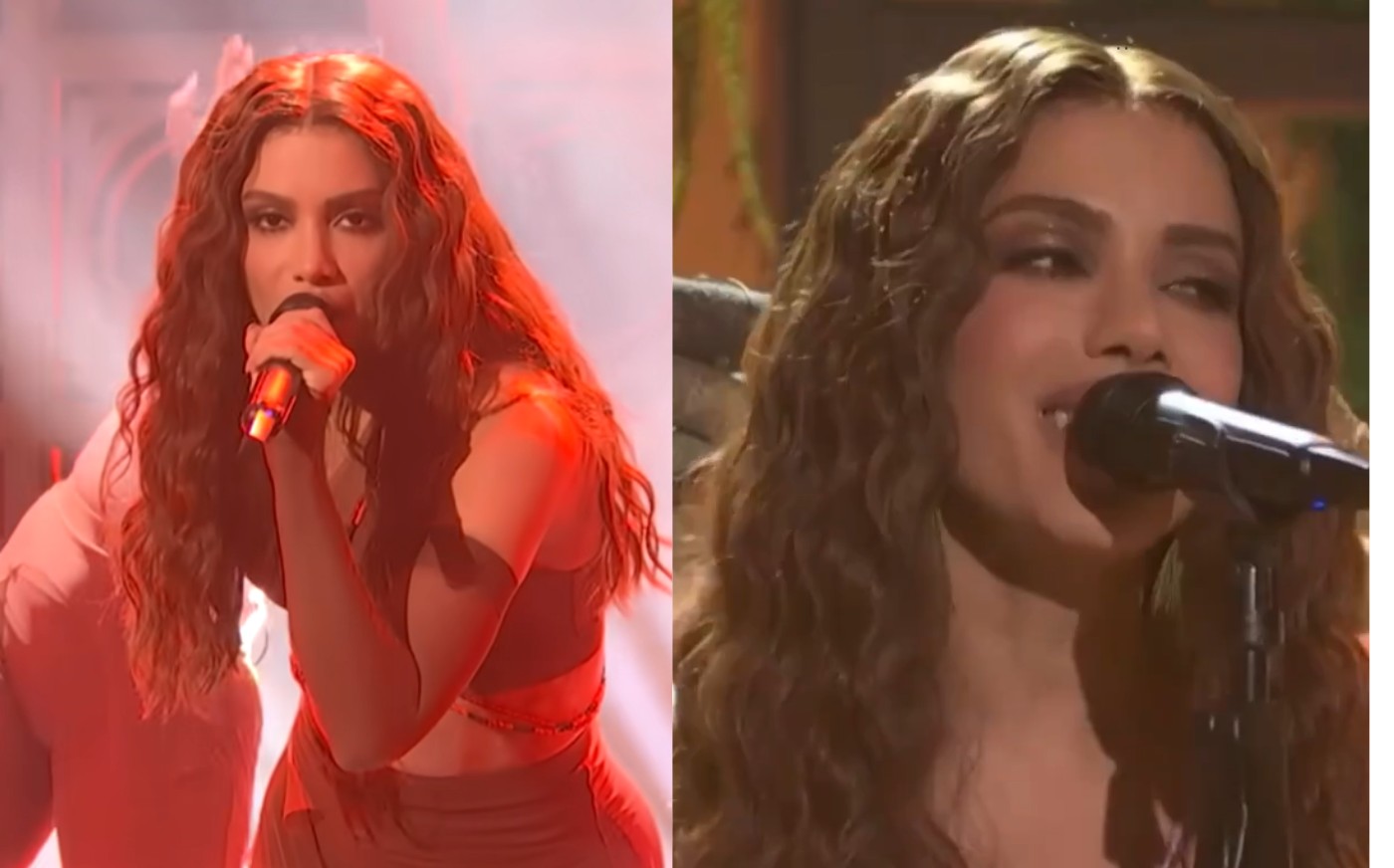 Anitta canta clássico do Olodum em espanhol e apresenta parceria com Shakira no 'SNL'; veja vídeo