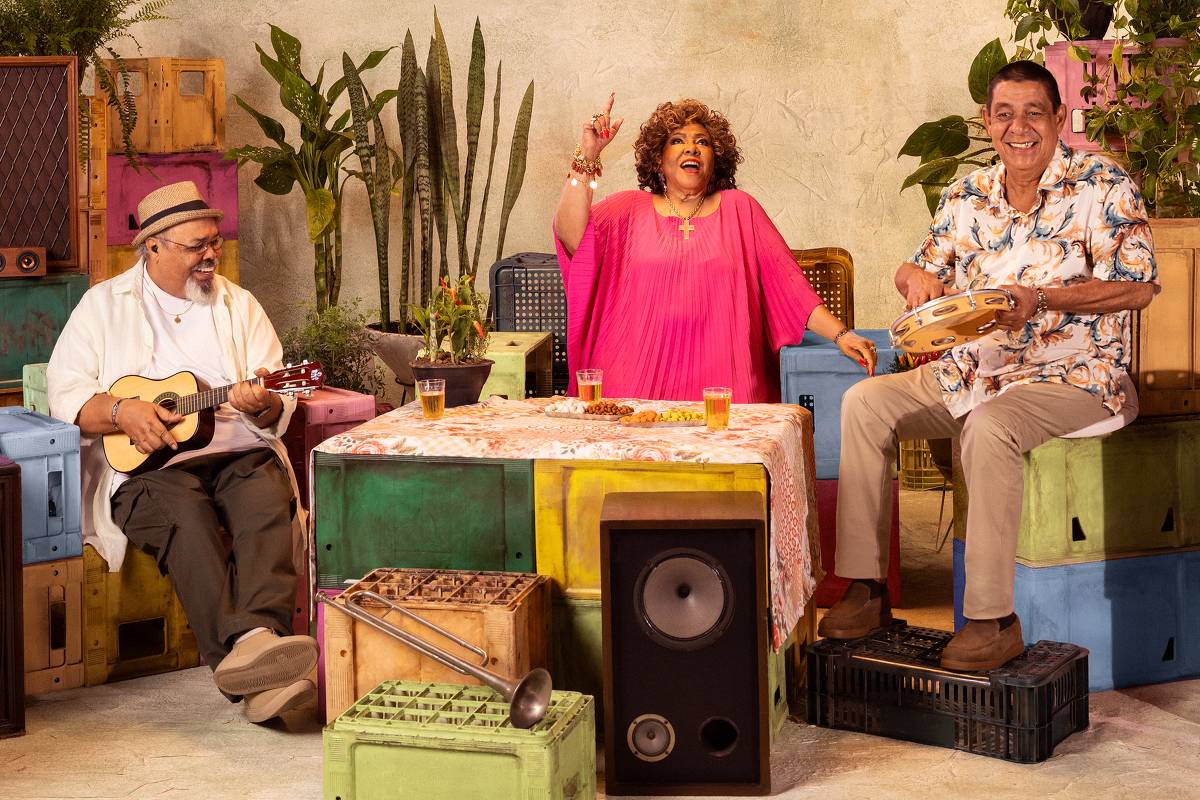 Alcione, Jorge Aragão e Zeca Pagodinho anunciam terceiro show em SP