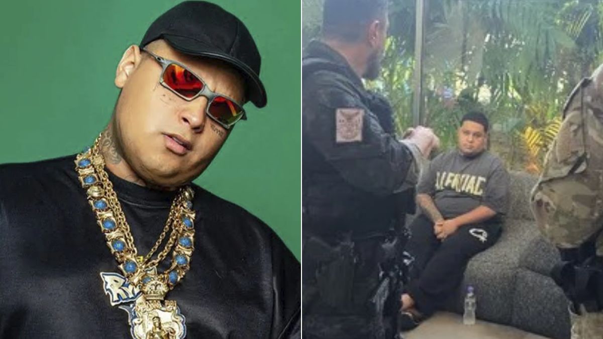 Foto inédita mostra MC Ryan SP preso após megaoperação da PF; VEJA