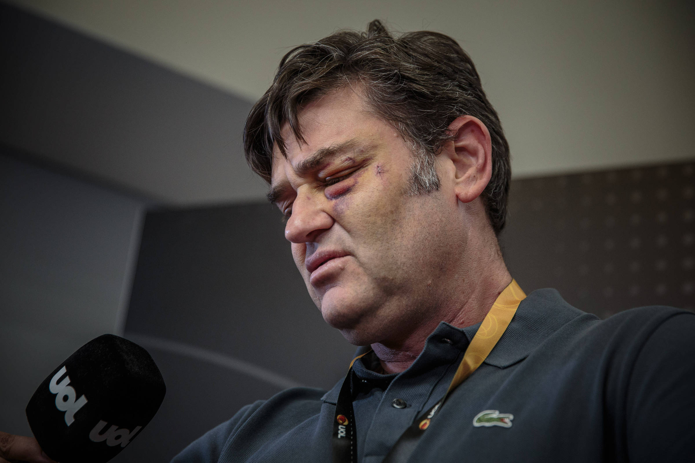 Assessor de Marçal que deu soco em marqueteiro grava vídeo com Flávio