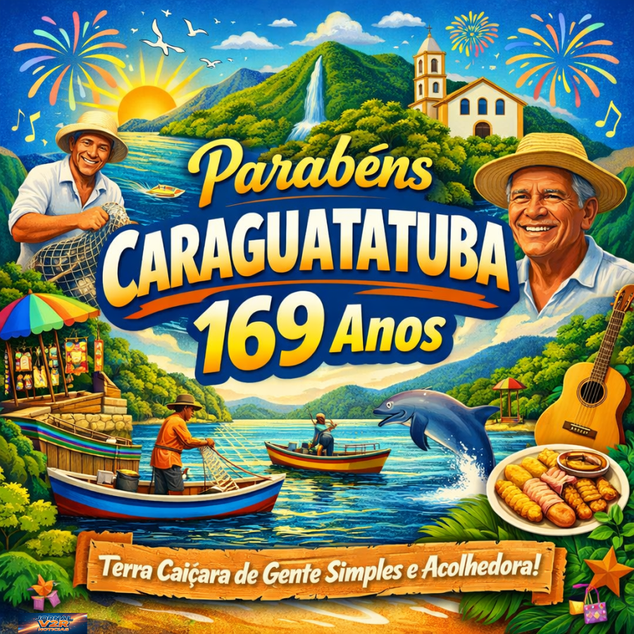 Caraguatatuba celebra 169 anos e reforça identidade caiçara com qualidade de vida e belezas naturais