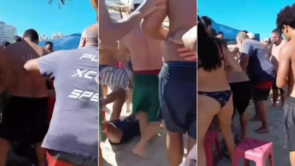 VÍDEO: Adolescente é espancado por banhistas após furtar celular em Praia Grande