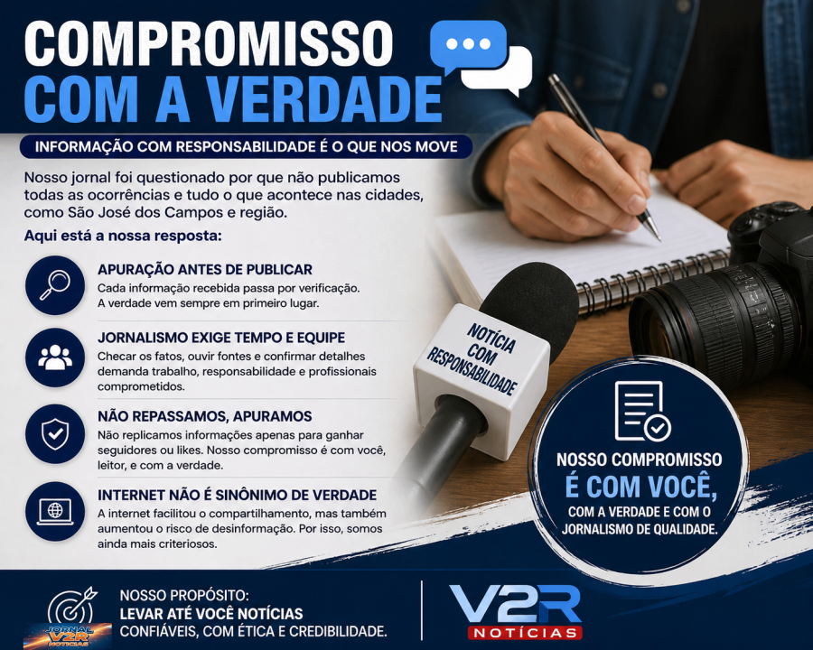 Compromisso com a verdade: redação explica critérios na seleção de notícias publicadas
