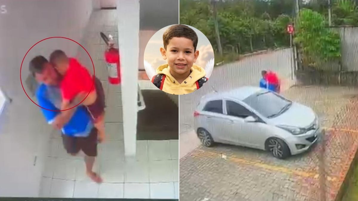 Câmeras flagram padrasto carregando enteado após matá-lo no litoral de SP