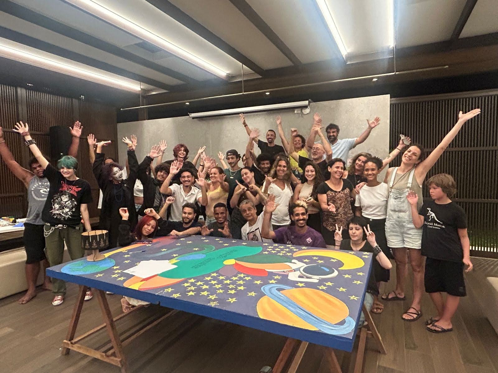 Aldeia indígena em Ubatuba recebe oficina gratuita de animação para jovens 